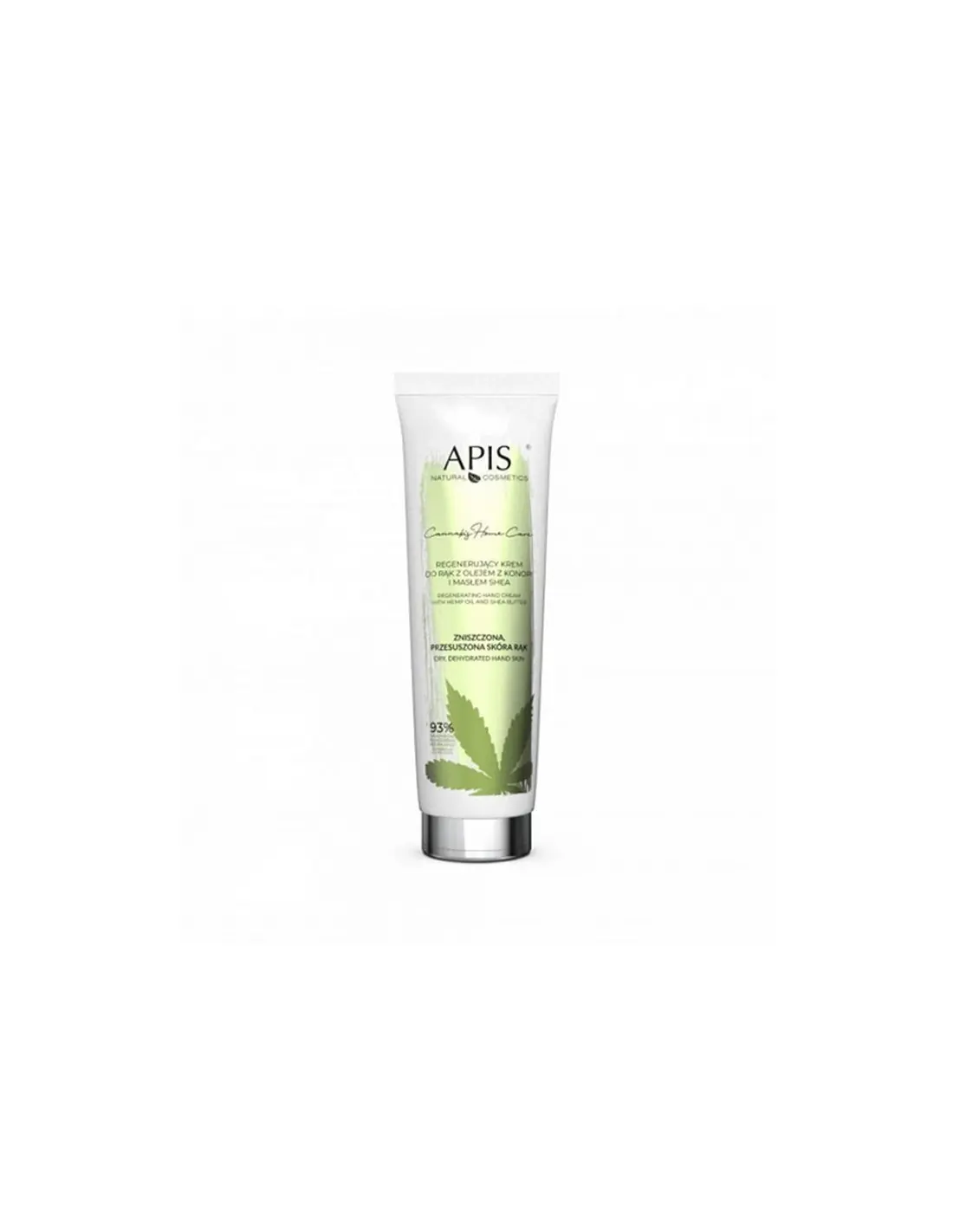 Apis cannabis home care regenerująca maska do rąk z olejem z konopi i masłem shea 200 ml 
