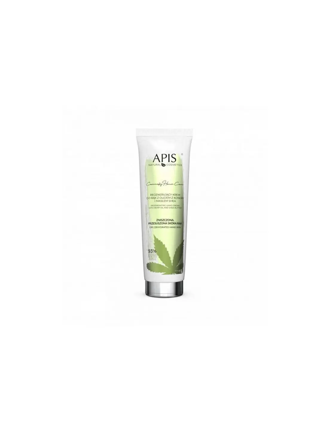 Apis cannabis home care regenerujący krem do rąk z olejem z konopi i masłem shea 100 ml 