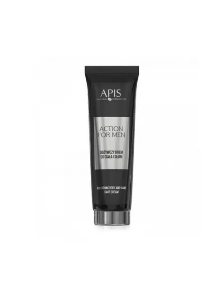 Apis action for men odżywczy krem do ciała i dłoni, 100 ml 