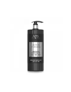 Apis action for men moisturizing body wash gel 3 in 1 capacity 1l