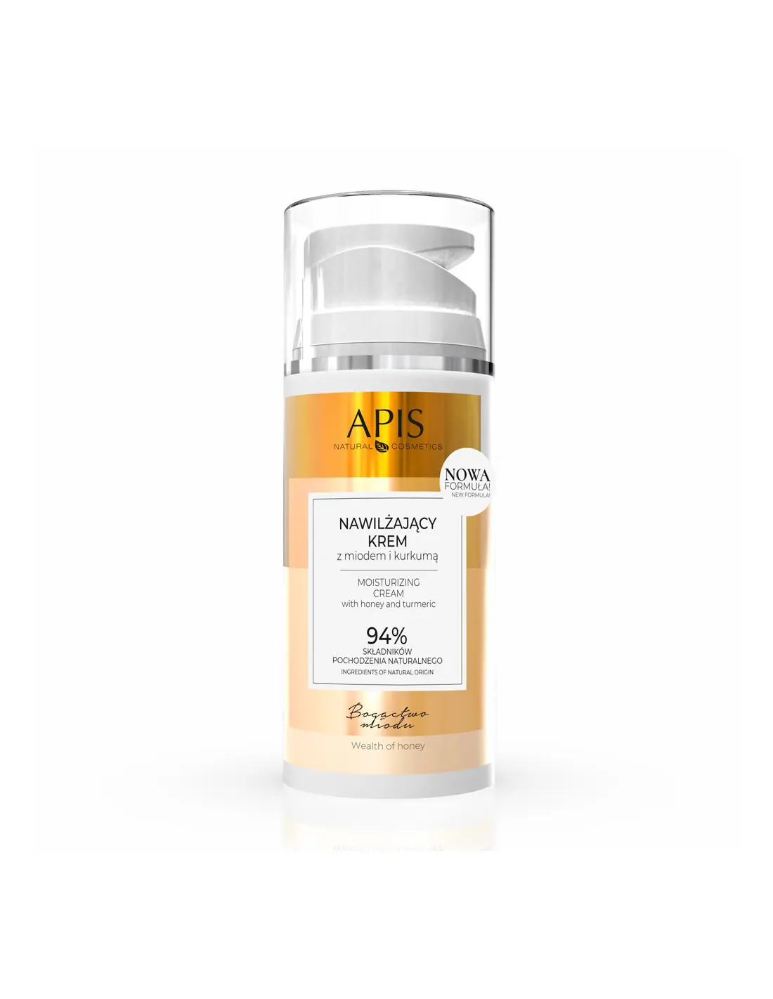 Apis bogactwo miodu nawilżający krem z miodem i kurkumą, 100 ml 