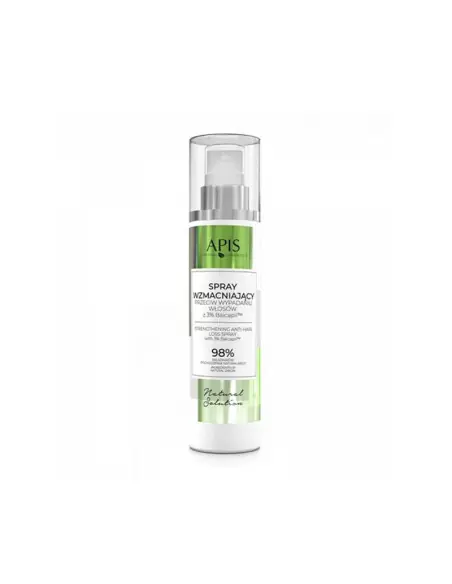 Apis natural solution, spray wzmacniający przeciw wypadaniu włosów z 3% baicapil, 150 ml 