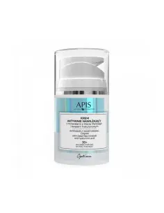 Apis optima, crème activement hydratante aux minéraux de la mer morte et à l'acide hyaluronique, jour et nuit 30+, 50 ml