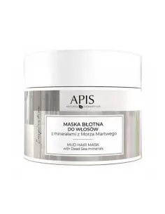 Apis inspiration, masque de boue capillaire aux minéraux de la mer morte, 200 ml