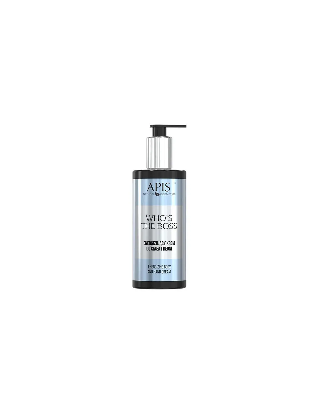 Apis who`s the boss energizujący krem do ciała i dłoni, 300 ml 
