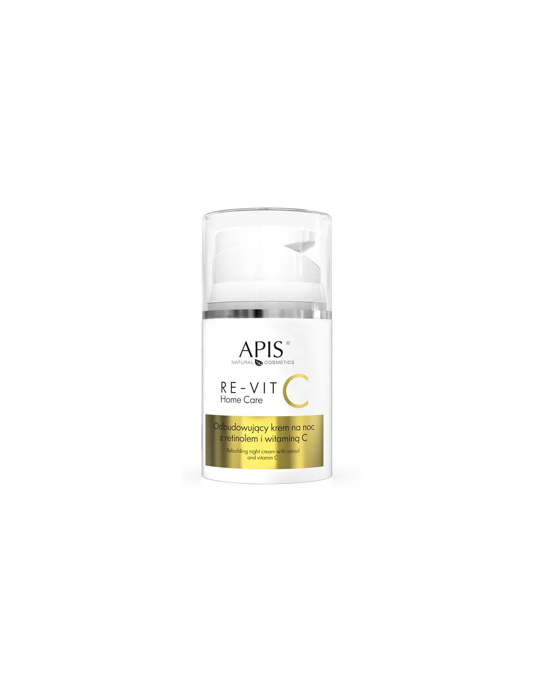 Apis re-vit c home care odbudowujący krem na noc z retinolem i witaminą C 50 ml 