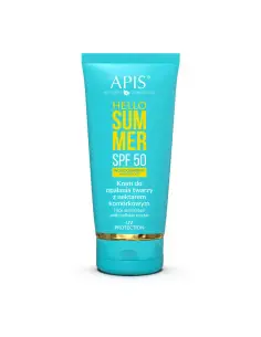 Apis hello summer spf 50, crème solaire visage au nectar cellulaire 50 ml