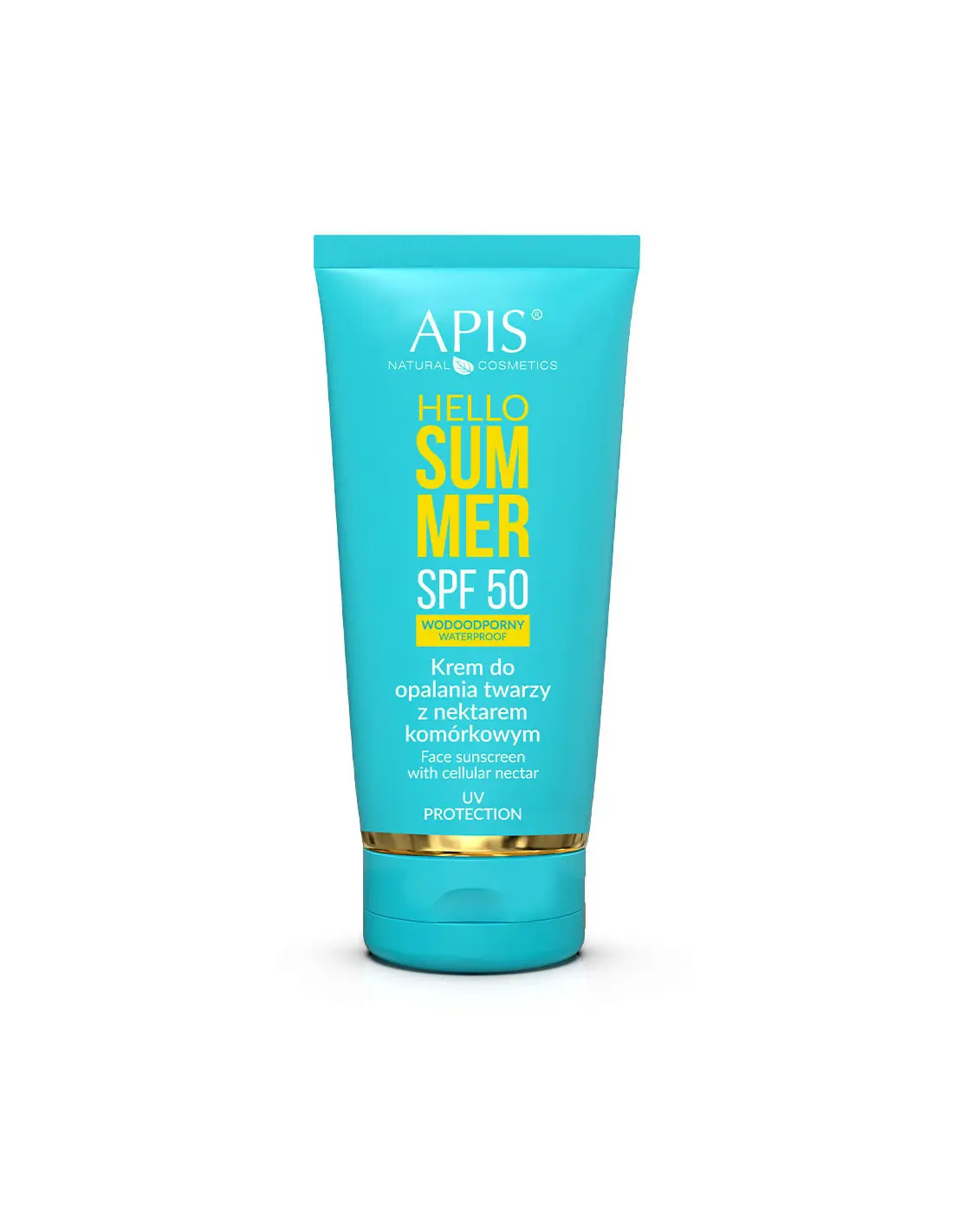 Apis hello summer spf 50, krem do opalania twarzy z nektarem komórkowym 50 ml 