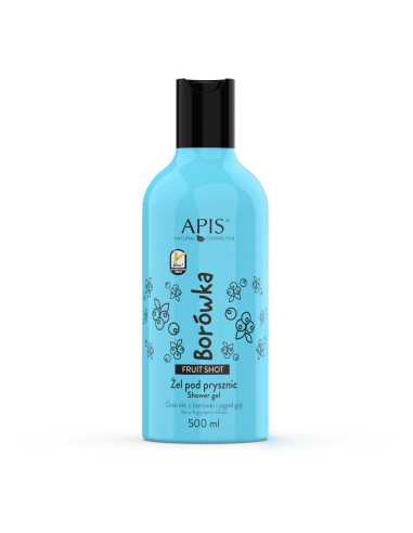 Apis fruit shot, borówkowy żel pod prysznic 500 ml 