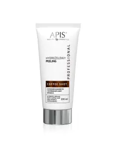 Apis Coffee Shot Hydrogel Peeling mit Kaffeesäure und Arabica-Kaffeebohnen 200 ml