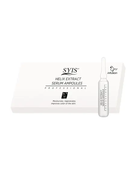Syis ampułki ze śluzem ślimaka helix extract serum 10 x 3 ml 