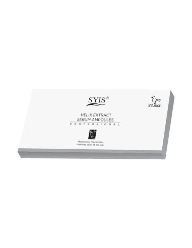 Syis ampułki ze śluzem ślimaka helix extract serum 10 x 3 ml 