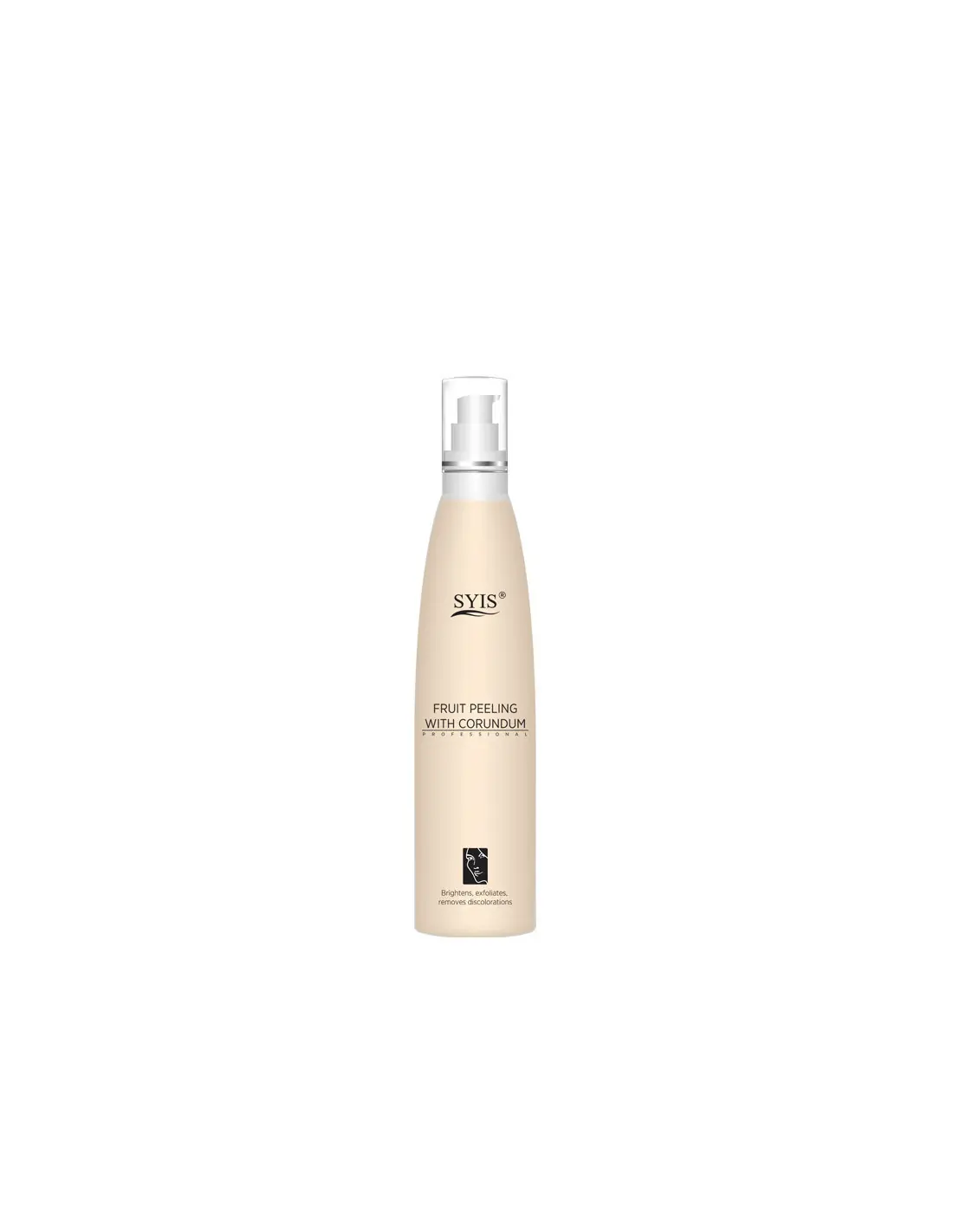 Syis owocowy peeling z korundem i krystalicznym złotem 200 ml 