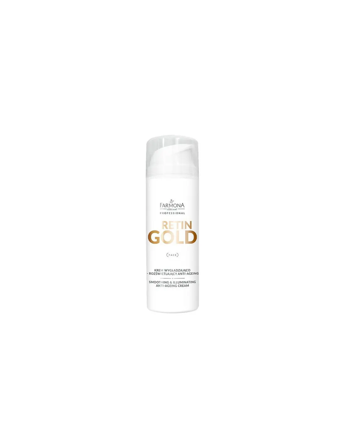 Farmona retin gold krem wygładzająco-rozświetlający anti- ageing 150 ml 