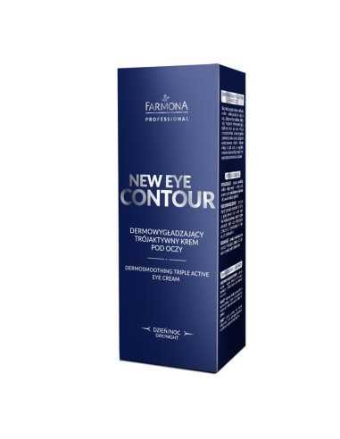 Farmona new eye contour dermowygładzający trójaktywny krem pod oczy 30 ml 