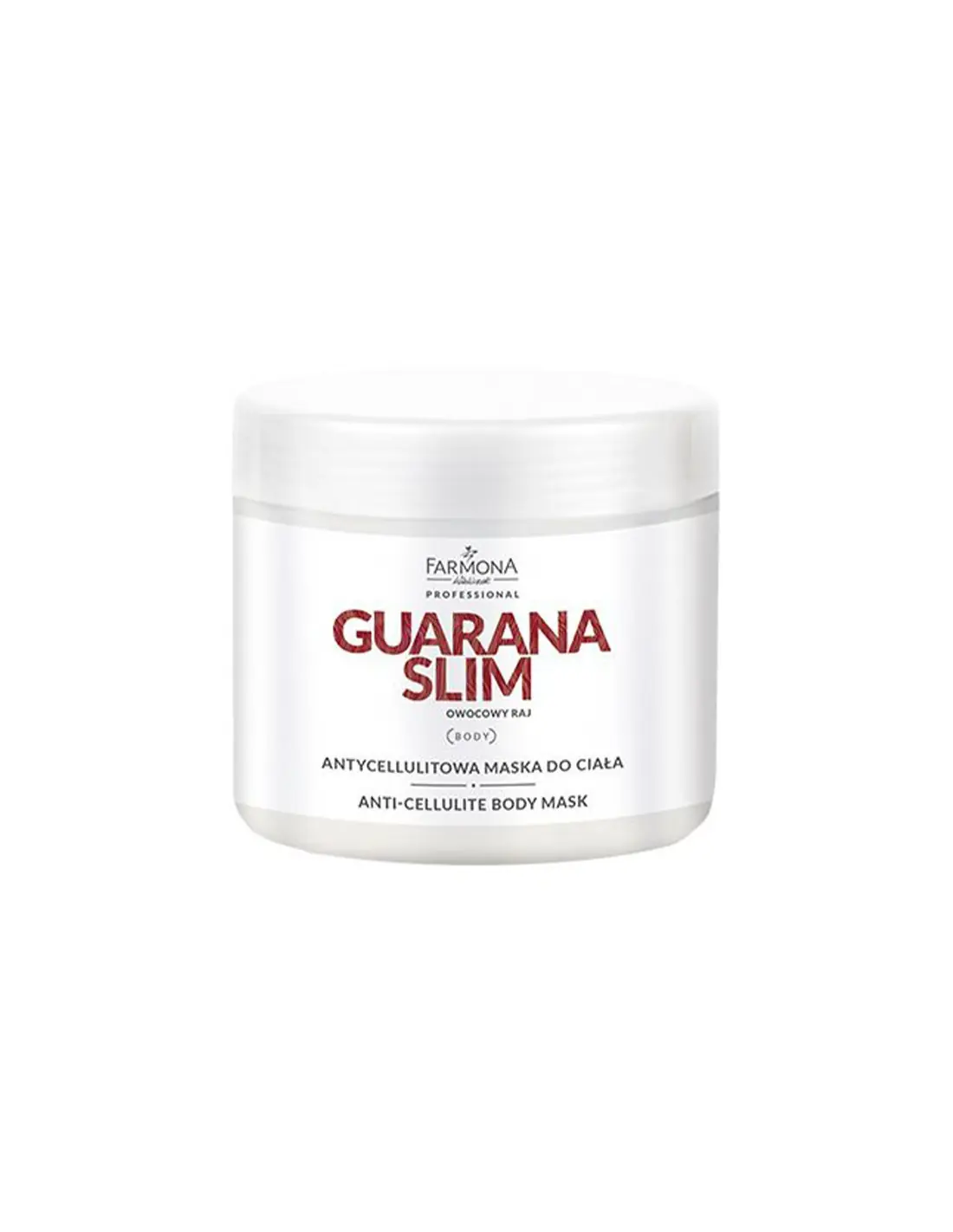 Farmona guarana slim antycellulitowa maska do ciała 500 ml 