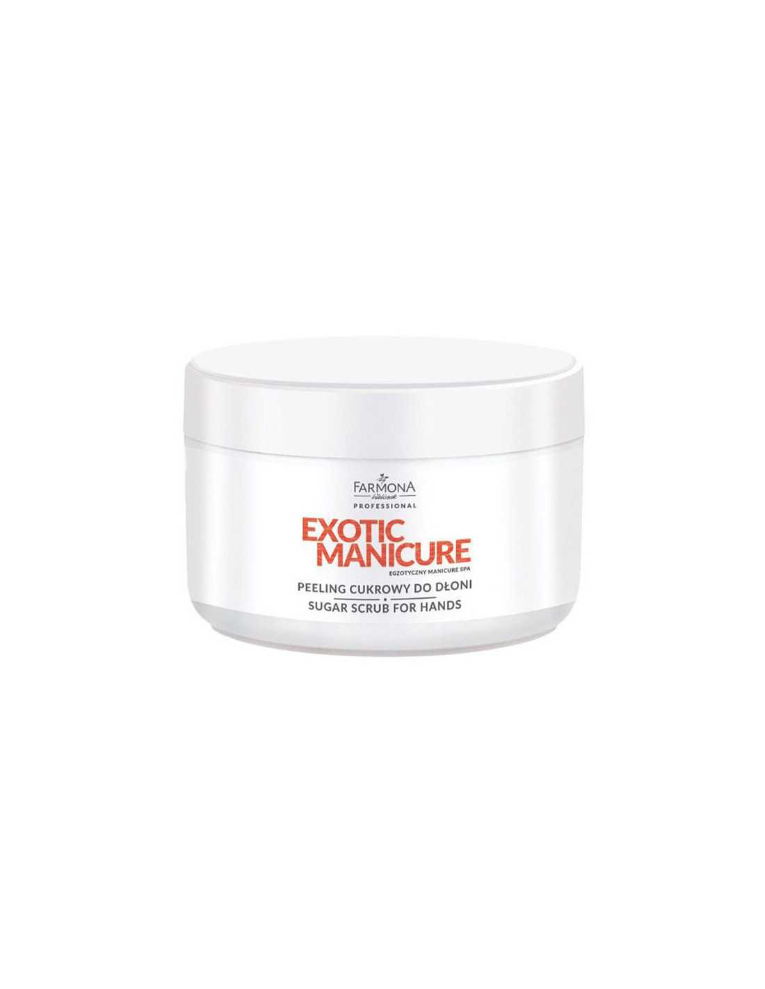 Farmona exotic manicure peeling cukrowy do dłoni 300 g 