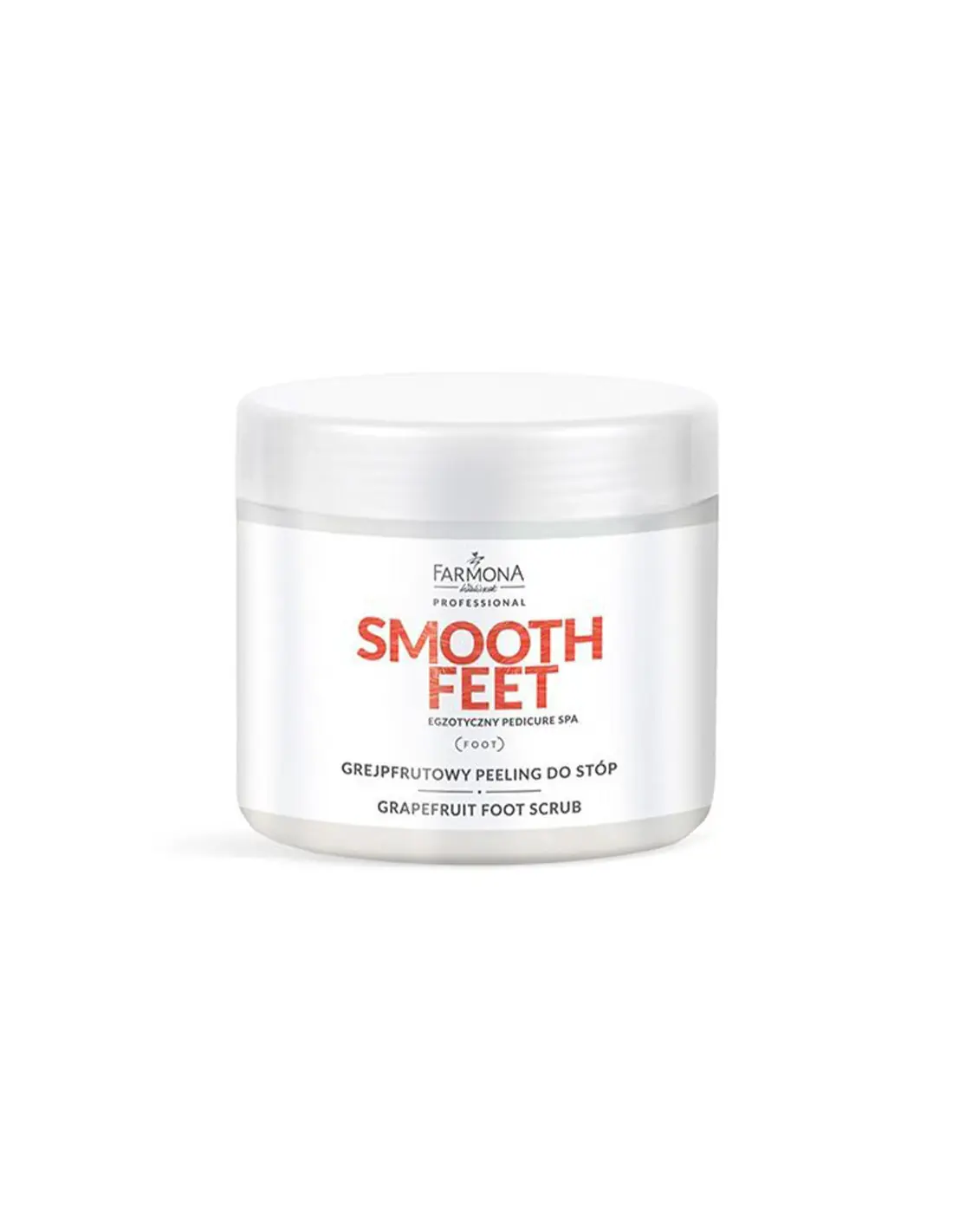 Farmona smooth feet grejfrutowy peeling do stóp 690 g 