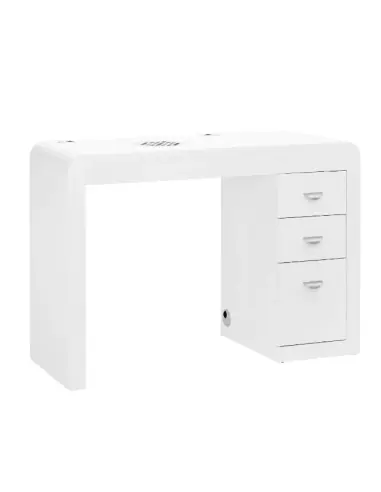 Table de manucure professionnelle LOULA côté gauche 