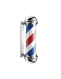 Barber shop sign pol luxe spiral - rotating and illuminated pro