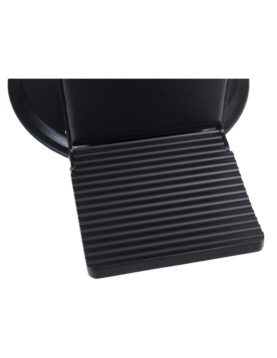 Cadeira de barbeiro Salvatore – Preto fosco clássico e robusto