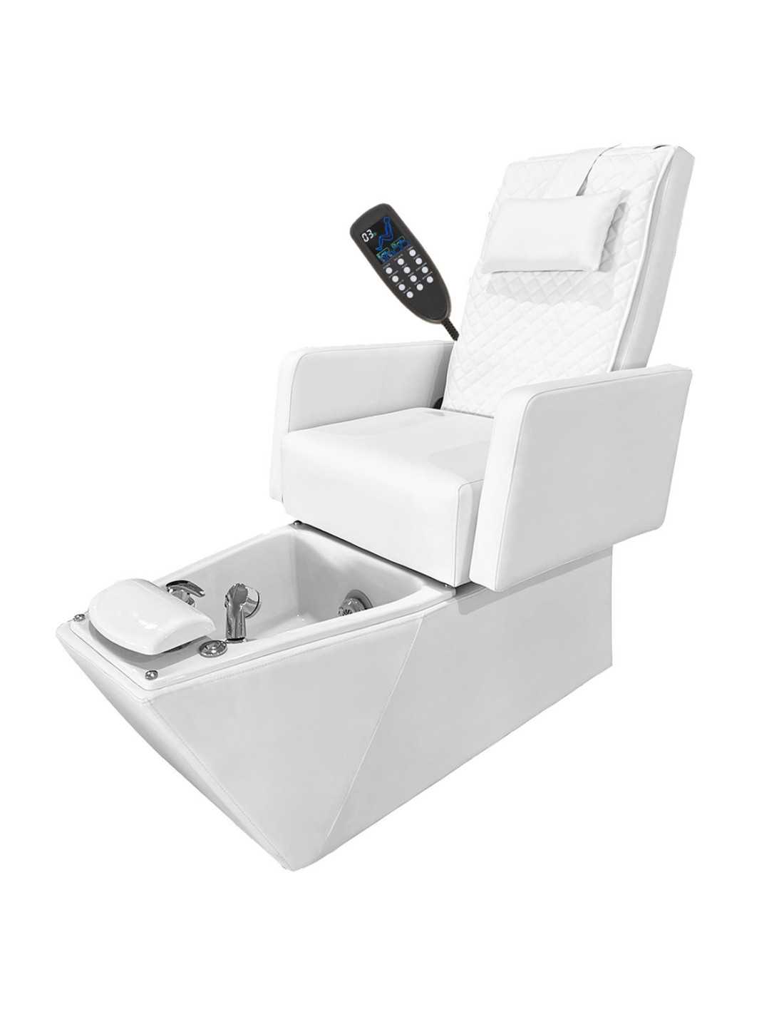 Fauteuil Pédicure SPA Massant BLANC Greco