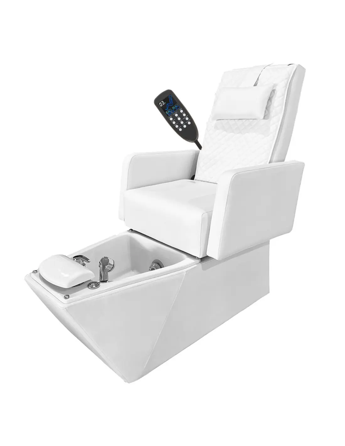 Greco White Massage-SPA-Pedikürestuhl mit Hydromassage