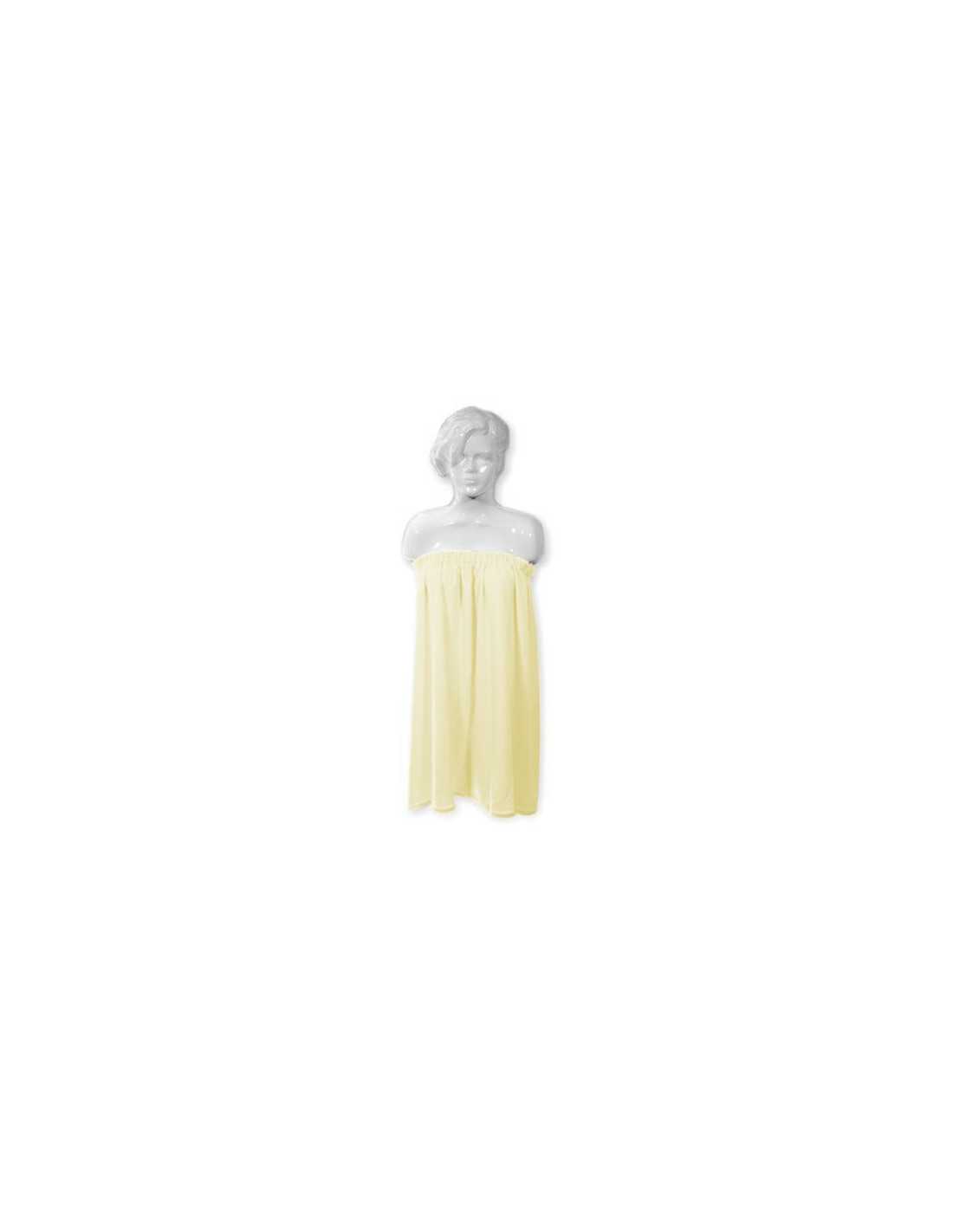 Peleryna frotte kremowa nr 44 