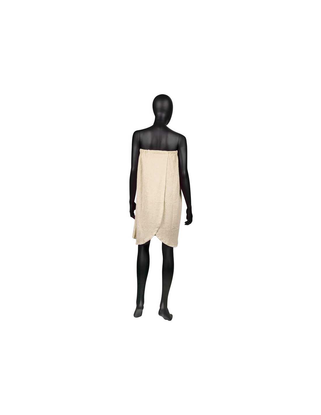Peleryna frotte kremowa nr 44 