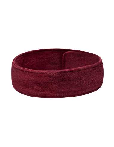 Opaska frotte bordowa 