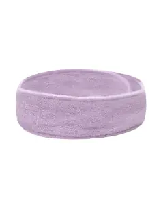 Purple terry headband