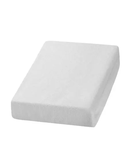 Prześcieradło frotte białe 