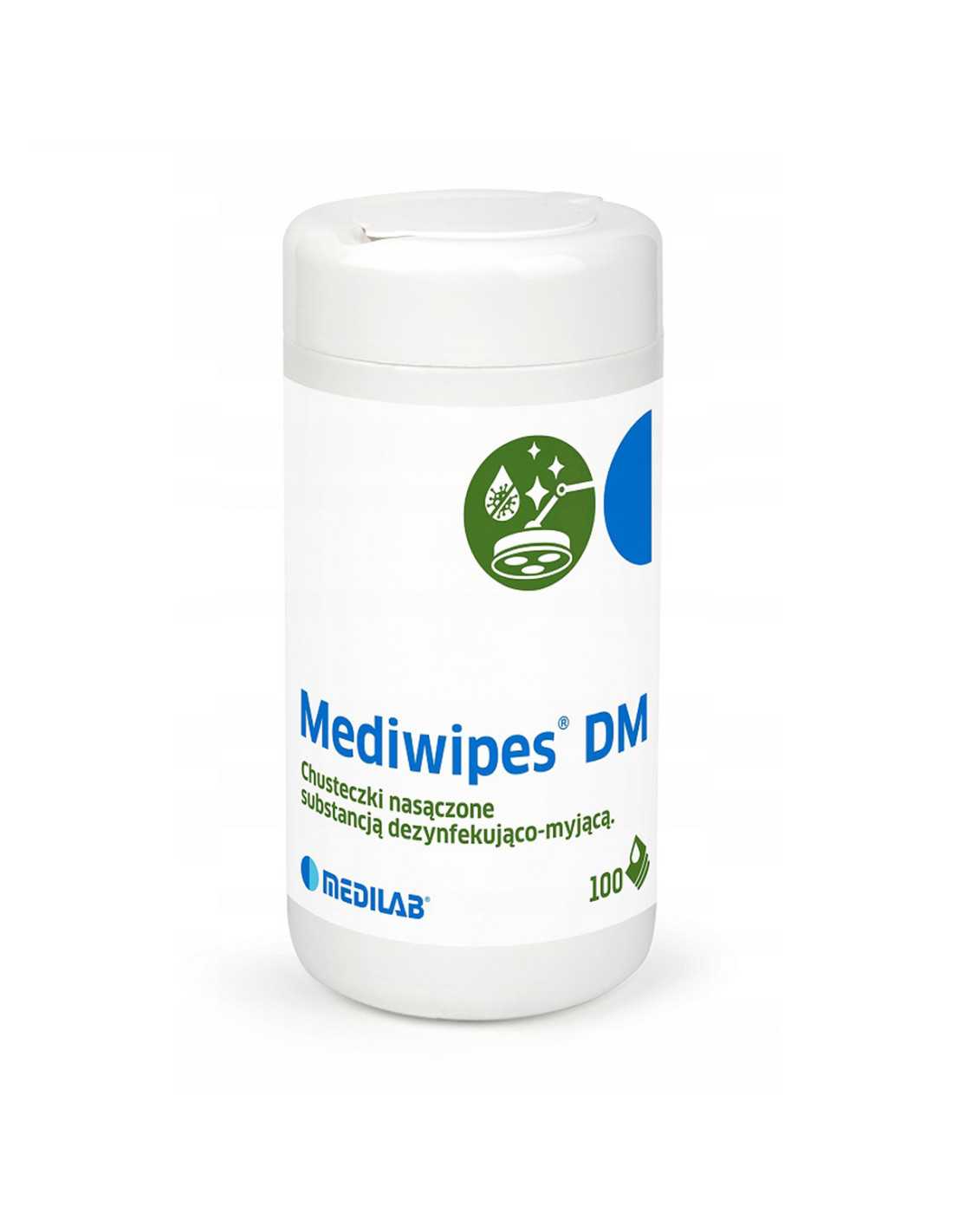 Chusteczki Mediwipes DM do dezynfekcji delikatnych powierzchni 