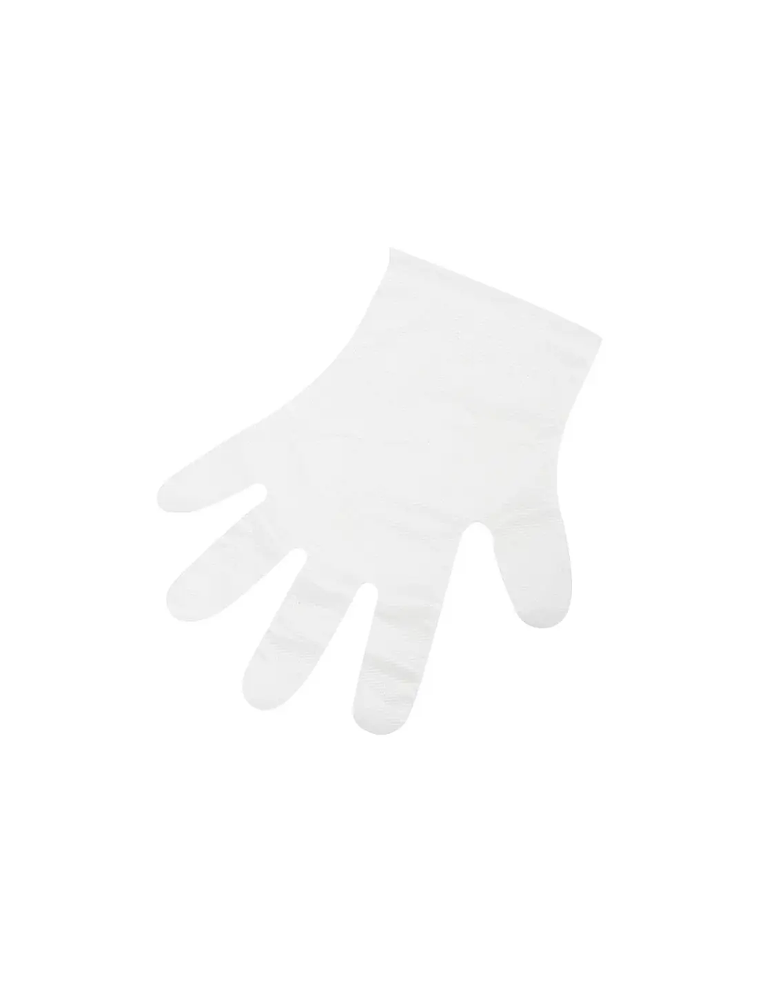 Jednorazowe rękawice foliowe 100 szt. 6 g 26 x 24 standard 