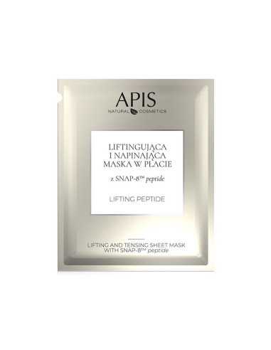 APIS LIFTING PEPTIDE Liftingująco – napinający maska w płacie z SNAP-8 TM peptide 20 g 