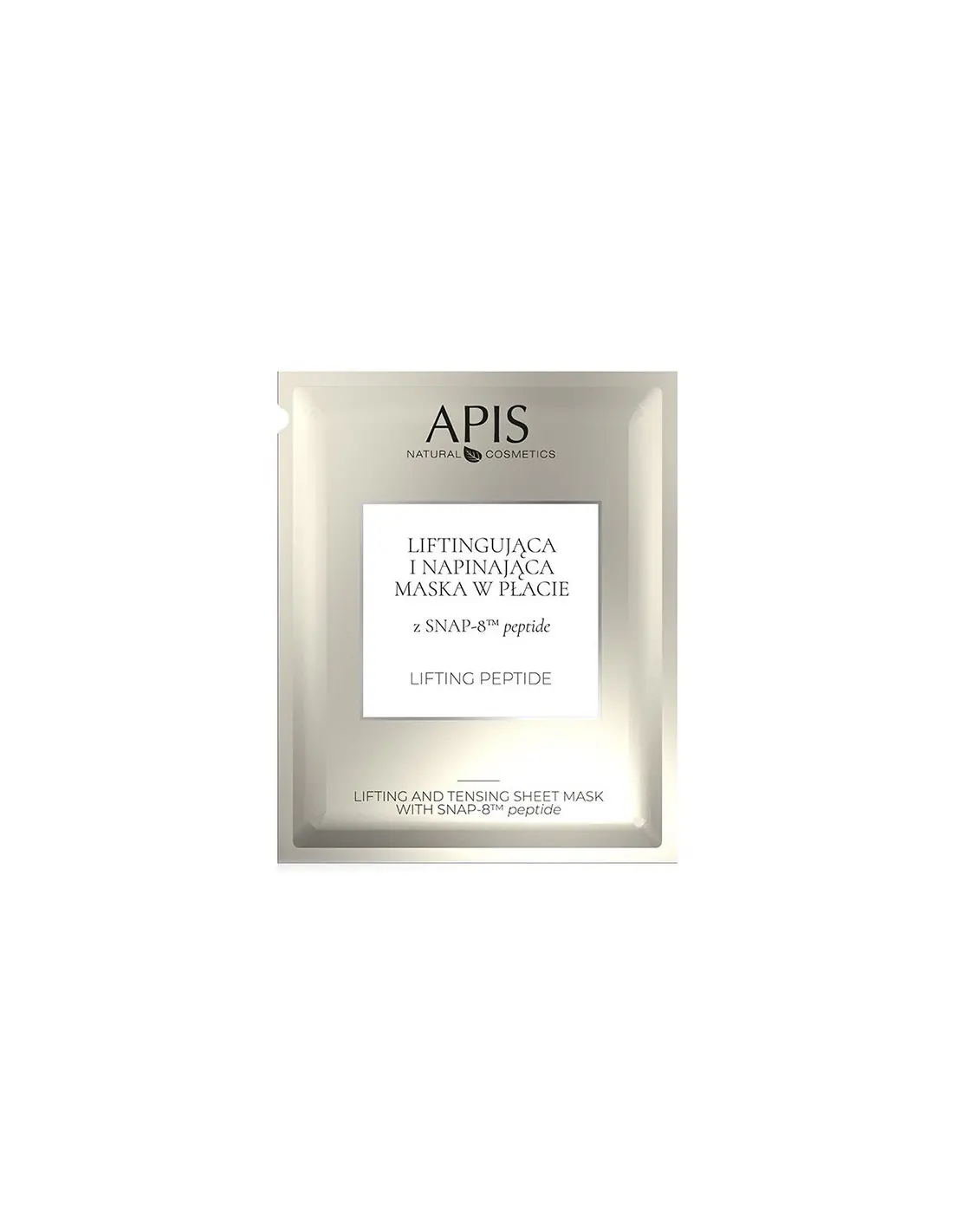 APIS LIFTING PEPTIDE Liftingująco – napinający maska w płacie z SNAP-8 TM peptide 20 g 