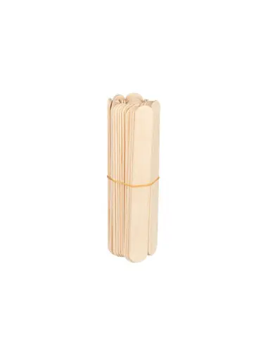 Szpatułka drewniana duża 150x18x1.8 mm - 150 sztuk 