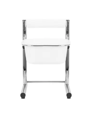 Brodzik do pedicure z regulowaną wysokością chrom 