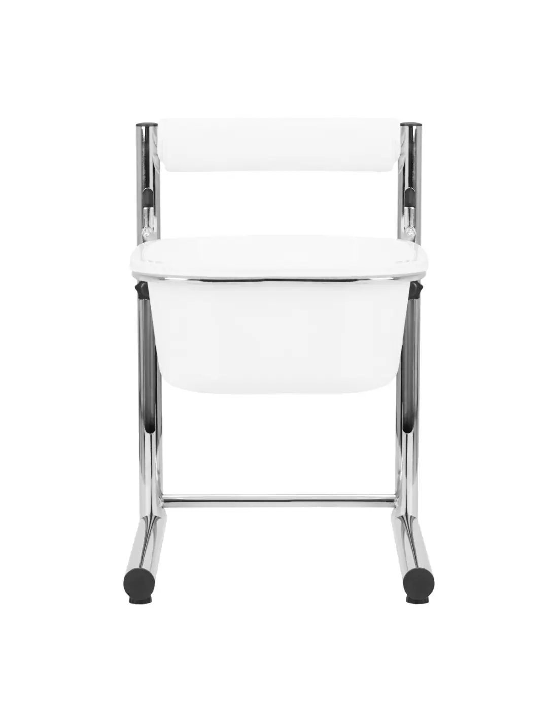 Brodzik do pedicure z regulowaną wysokością chrom 