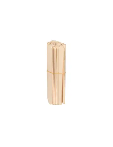 Szpatułka drewniana duża 150 x 18 x 1.8 mm - 50 sztuk 