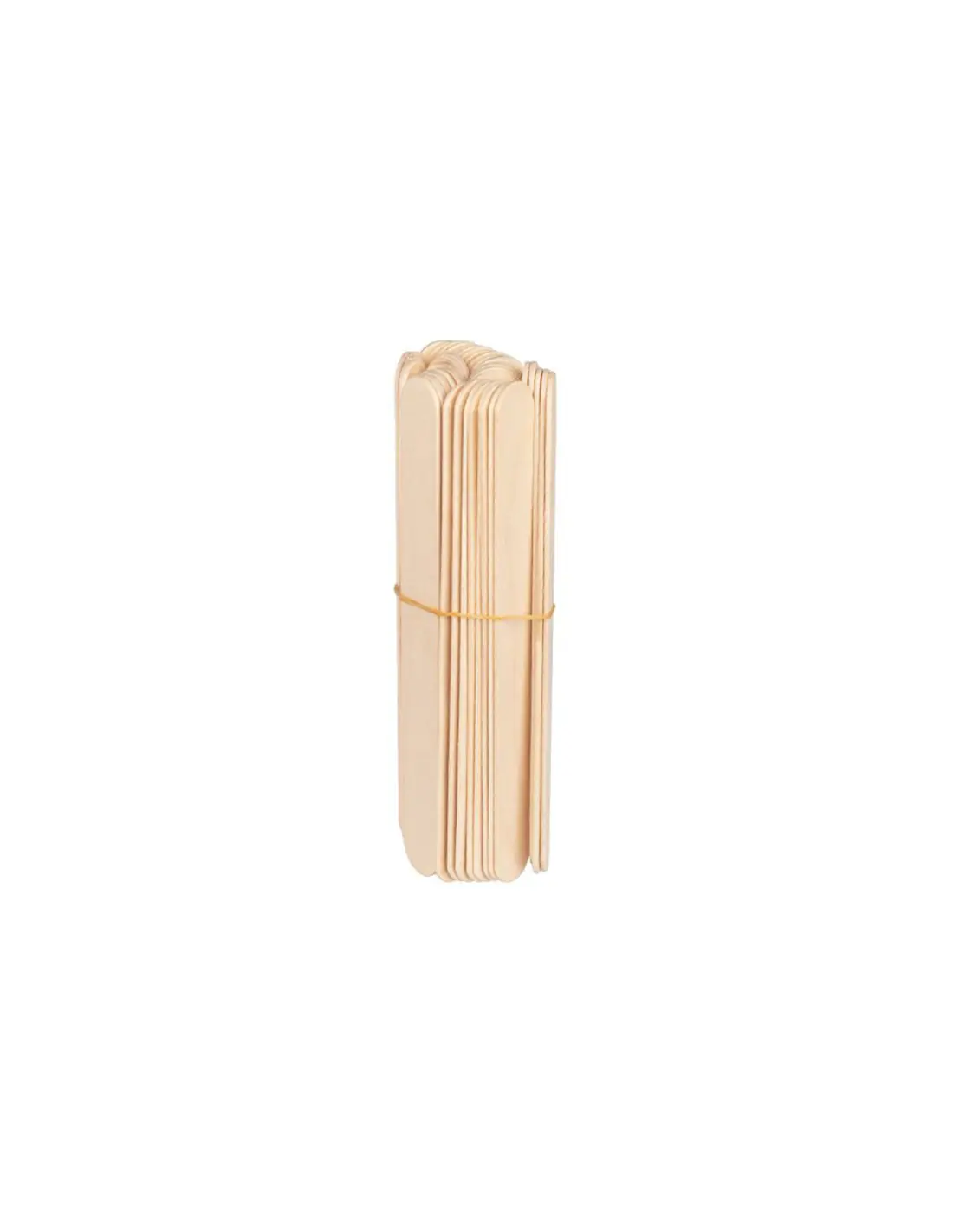 Szpatułka drewniana duża 150 x 18 x 1.8 mm - 50 sztuk 