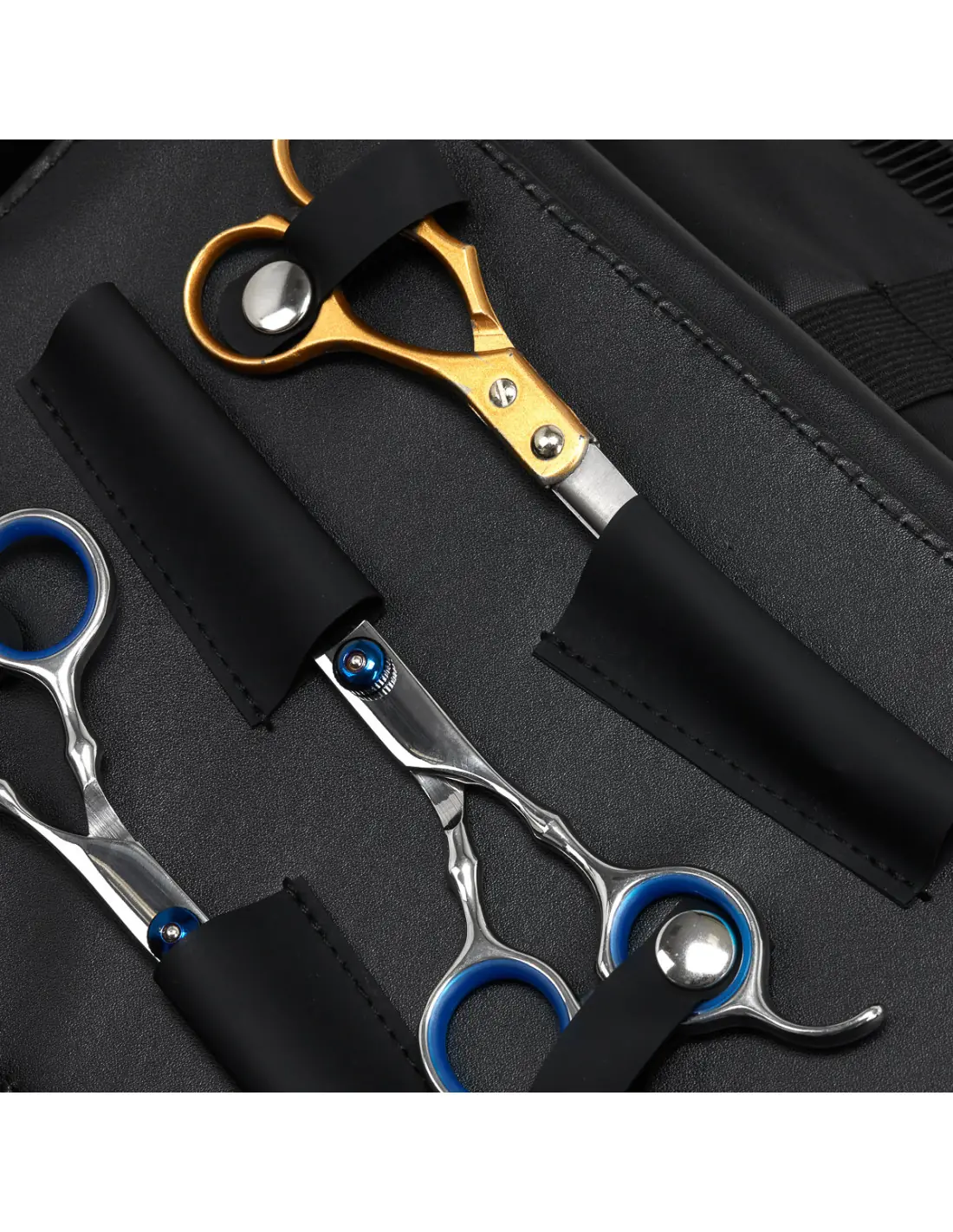 Barber's Friseurbox, schwarzes Material 
