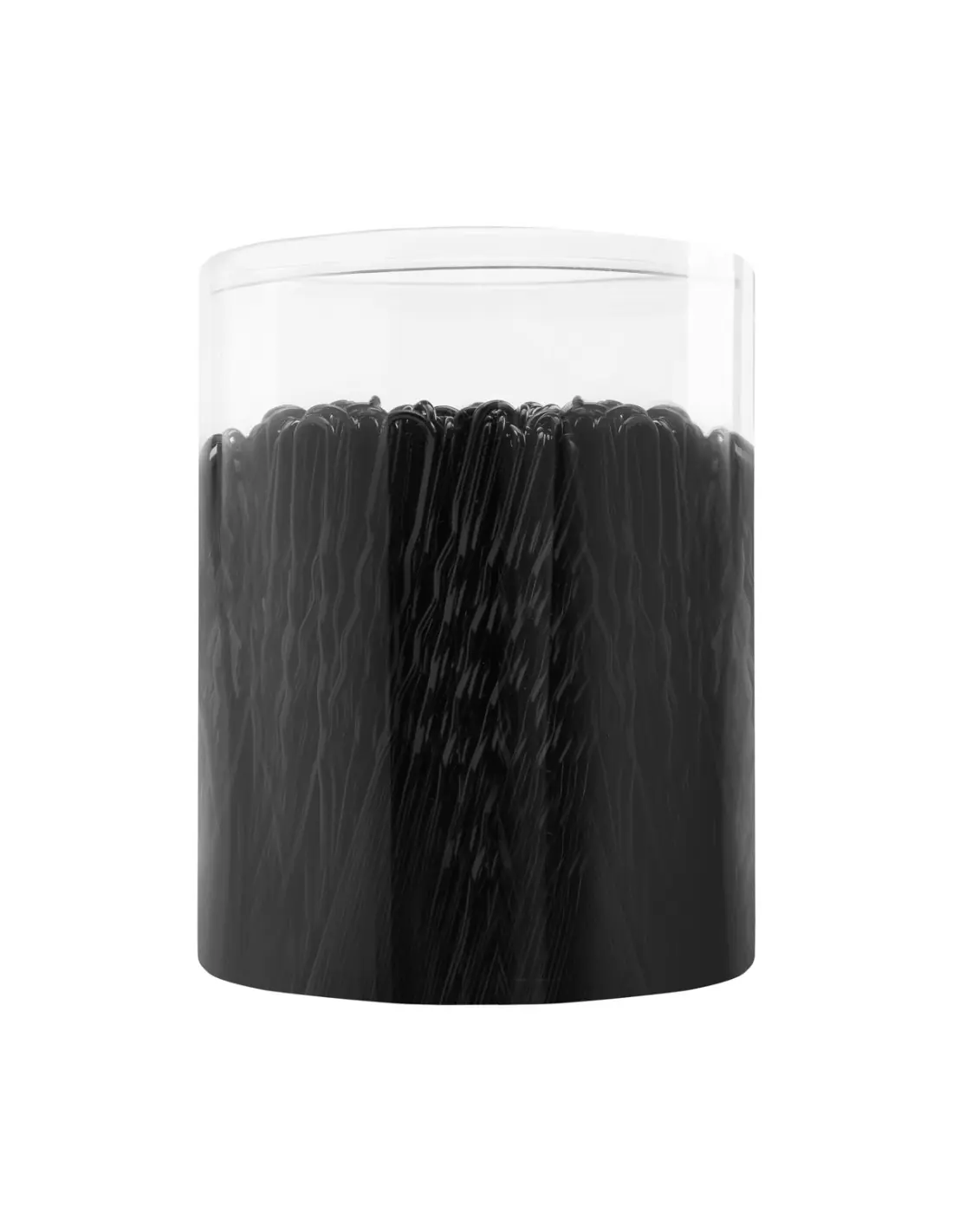 Kokówki fryzjerskie do włosów E-65 300 szt. 6 cm czarne 