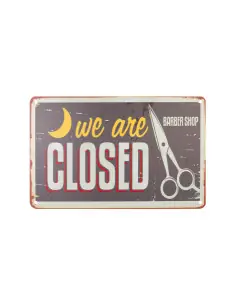 Decorative painting barber b008