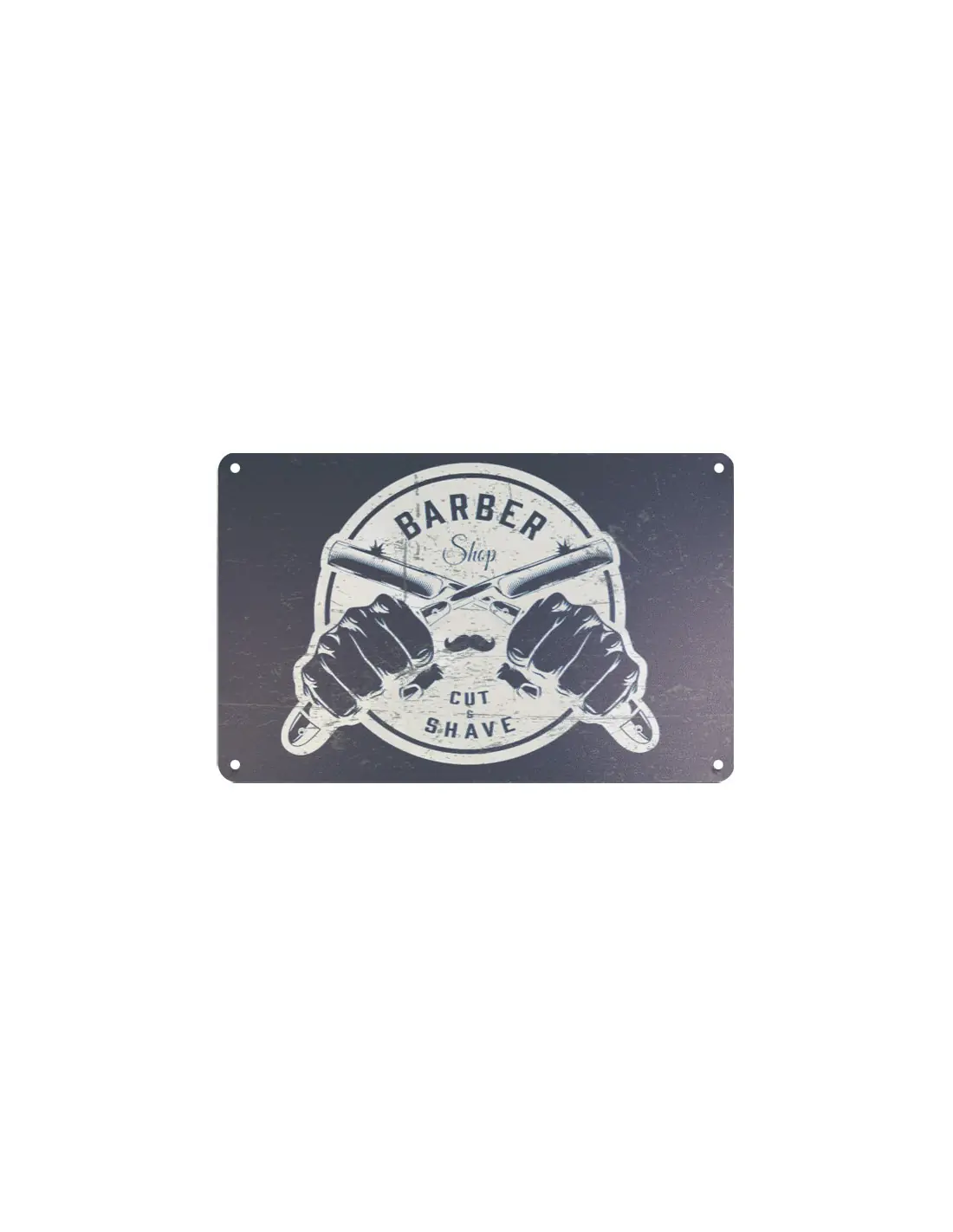Tablica ozdobna barber B034 