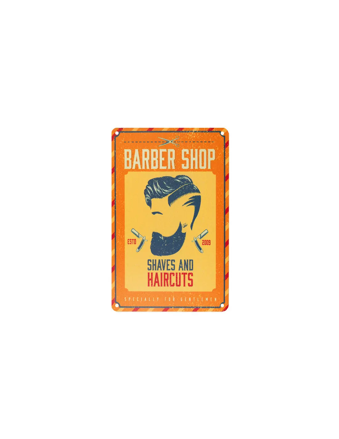 Tablica ozdobna barber B056 