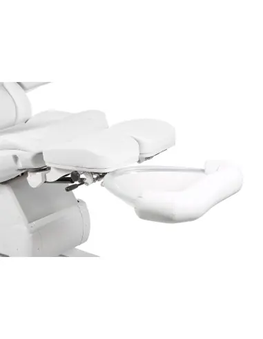 Krzesła podologiczne HZ-3870S-BL Fotel elektryczny do pedicure Sadira Biały