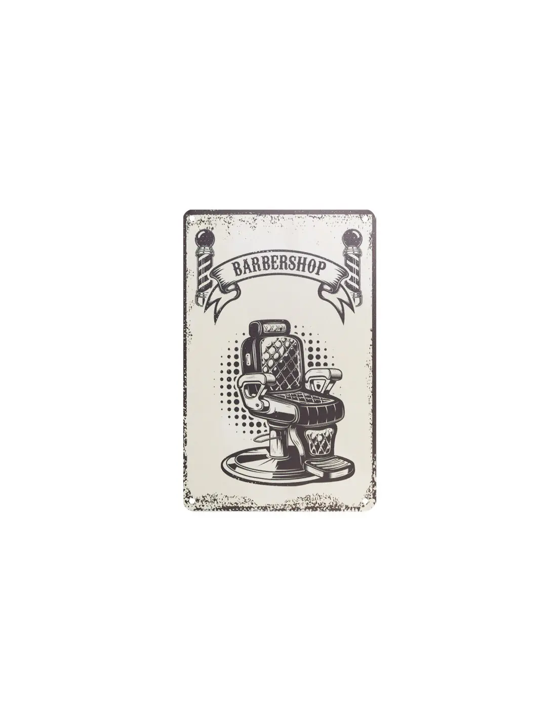Tablica ozdobna barber B058 