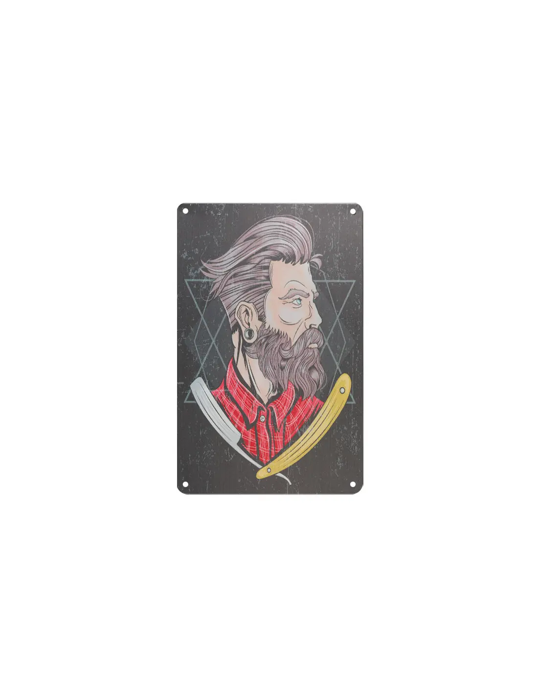 Tablica ozdobna barber B079 