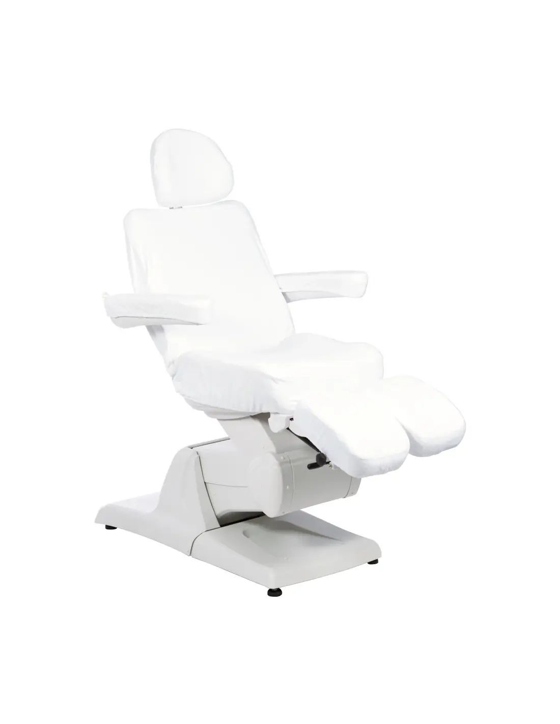 Krzesła podologiczne HZ-3870S-BL Fotel elektryczny do pedicure Sadira Biały
